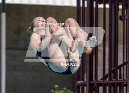 Thumbnail 3 in CIF State Girls Diving Championships photogallery.