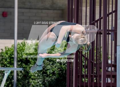 Thumbnail 2 in CIF State Girls Diving Championships photogallery.