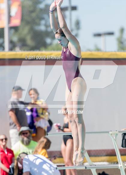 Thumbnail 3 in CIF State Girls Diving Championships photogallery.