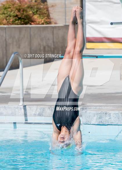 Thumbnail 1 in CIF State Girls Diving Championships photogallery.