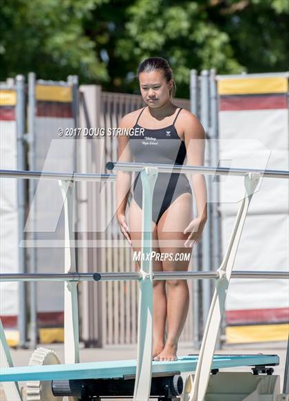 Thumbnail 2 in CIF State Girls Diving Championships photogallery.