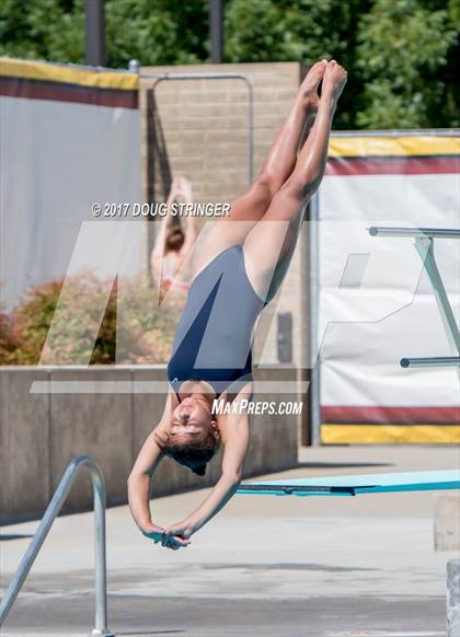 Thumbnail 2 in CIF State Girls Diving Championships photogallery.