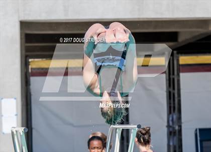 Thumbnail 2 in CIF State Girls Diving Championships photogallery.