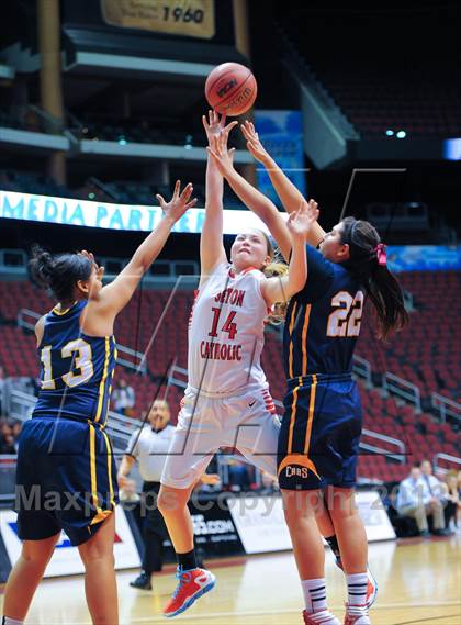 Thumbnail 1 in Flowing Wells @ Seton Catholic (AIA D2 Semifinals) photogallery.