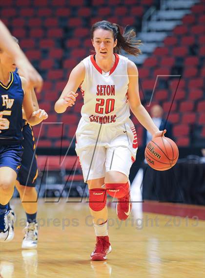Thumbnail 1 in Flowing Wells @ Seton Catholic (AIA D2 Semifinals) photogallery.