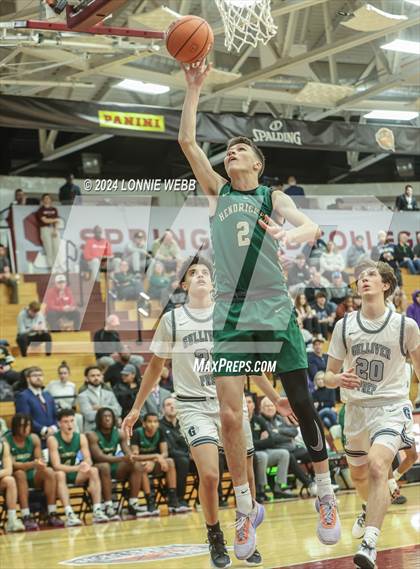 Thumbnail 2 in Gulliver Prep vs. Bishop Hendricken (Spalding Hoophall Classic) photogallery.