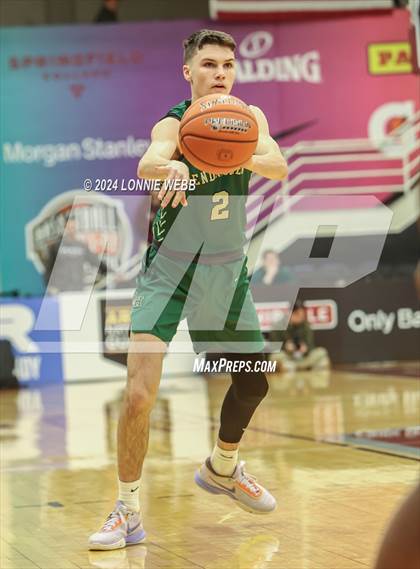 Thumbnail 1 in Gulliver Prep vs. Bishop Hendricken (Spalding Hoophall Classic) photogallery.