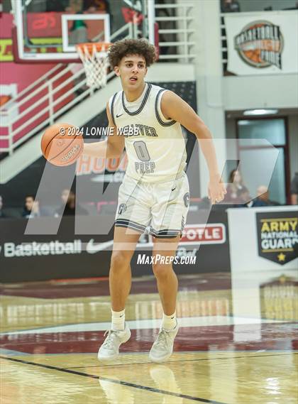 Thumbnail 3 in Gulliver Prep vs. Bishop Hendricken (Spalding Hoophall Classic) photogallery.