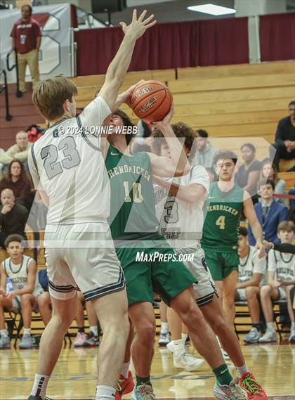 Thumbnail 1 in Gulliver Prep vs. Bishop Hendricken (Spalding Hoophall Classic) photogallery.