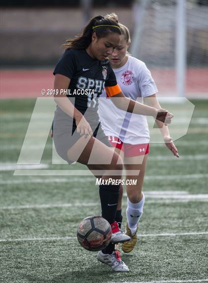 Thumbnail 3 in Palm Desert vs South Pasadena (Best of the West Tournament) photogallery.