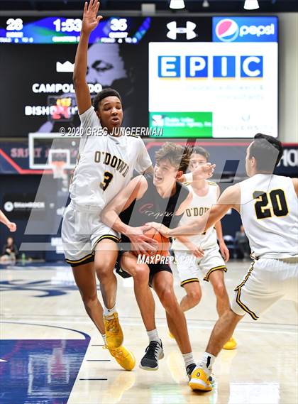 Thumbnail 1 in Bishop O'Dowd Boys Basketball (Extending the Season) photogallery.