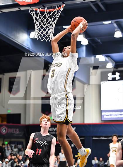 Thumbnail 1 in Bishop O'Dowd Boys Basketball (Extending the Season) photogallery.