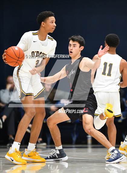 Thumbnail 2 in Bishop O'Dowd Boys Basketball (Extending the Season) photogallery.