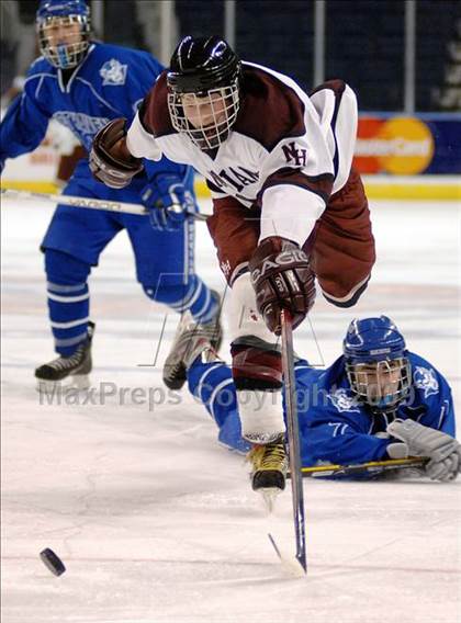 Thumbnail 2 in West Haven vs North Haven (Sound Tigers Harbor Yard Series) photogallery.