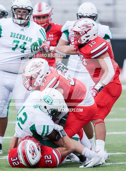 Thumbnail 2 in Brenham vs Sharyland (UIL 5A Area Playoff) photogallery.