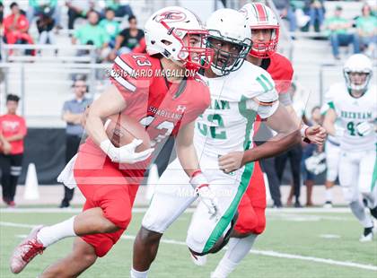 Thumbnail 2 in Brenham vs Sharyland (UIL 5A Area Playoff) photogallery.