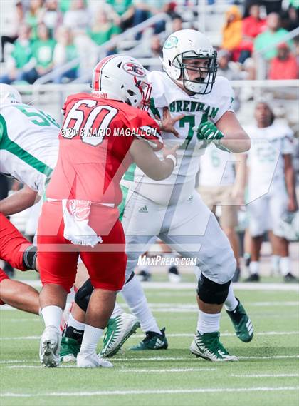 Thumbnail 2 in Brenham vs Sharyland (UIL 5A Area Playoff) photogallery.