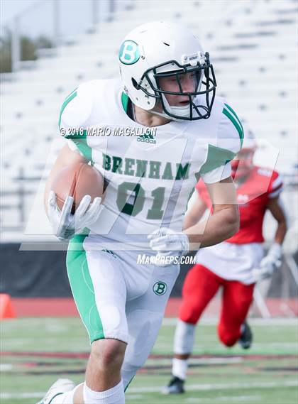Thumbnail 3 in Brenham vs Sharyland (UIL 5A Area Playoff) photogallery.
