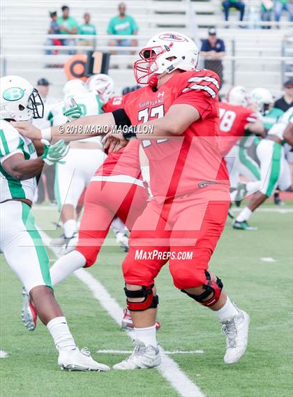 Thumbnail 2 in Brenham vs Sharyland (UIL 5A Area Playoff) photogallery.