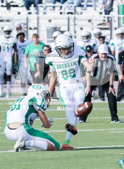 Thumbnail 2 in Brenham vs Sharyland (UIL 5A Area Playoff) photogallery.