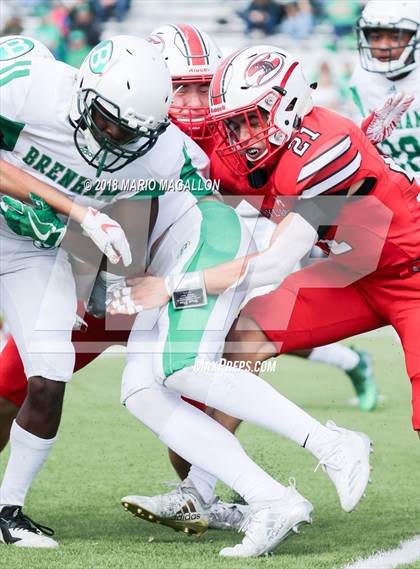 Thumbnail 2 in Brenham vs Sharyland (UIL 5A Area Playoff) photogallery.