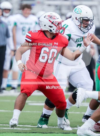 Thumbnail 2 in Brenham vs Sharyland (UIL 5A Area Playoff) photogallery.