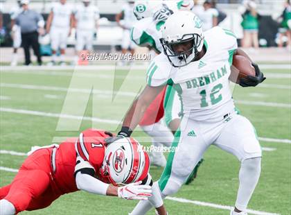 Thumbnail 3 in Brenham vs Sharyland (UIL 5A Area Playoff) photogallery.