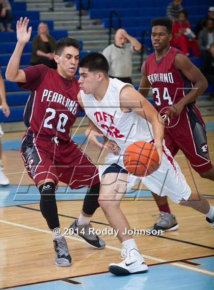 Thumbnail 1 in Pearland vs. Taft (McDonald's Texas Invitational) photogallery.
