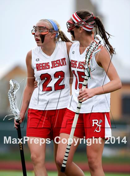 Thumbnail 3 in Dakota Ridge vs. Regis Jesuit (CHSAA First Round Playoff) photogallery.