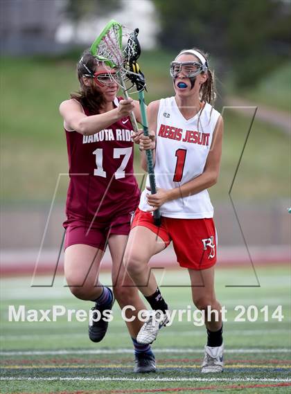Thumbnail 3 in Dakota Ridge vs. Regis Jesuit (CHSAA First Round Playoff) photogallery.