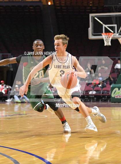 Thumbnail 1 in George Washington vs. Lone Peak (Tarkanian Classic) photogallery.
