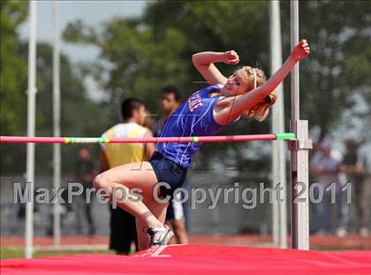 Thumbnail 3 in CIF NS Masters Track & Field Championships (Girls High Jump) photogallery.