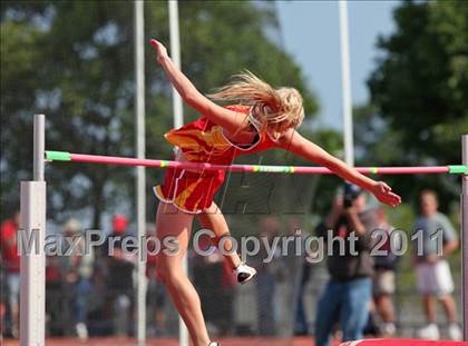 Thumbnail 2 in CIF NS Masters Track & Field Championships (Girls High Jump) photogallery.
