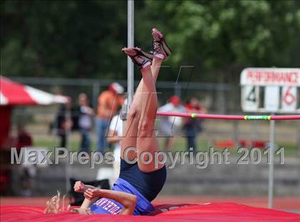 Thumbnail 2 in CIF NS Masters Track & Field Championships (Girls High Jump) photogallery.