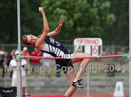 Thumbnail 3 in CIF NS Masters Track & Field Championships (Girls High Jump) photogallery.