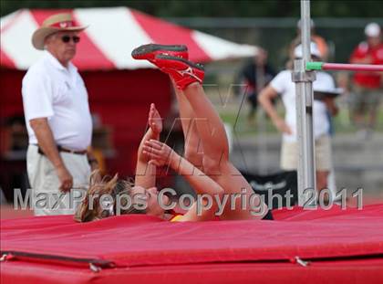 Thumbnail 1 in CIF NS Masters Track & Field Championships (Girls High Jump) photogallery.