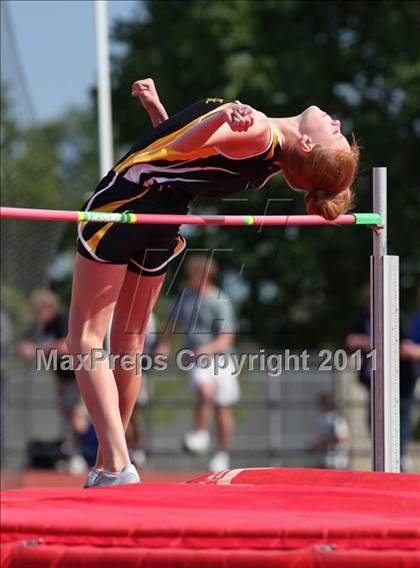 Thumbnail 3 in CIF NS Masters Track & Field Championships (Girls High Jump) photogallery.