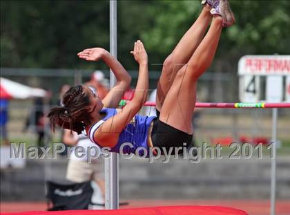 Thumbnail 3 in CIF NS Masters Track & Field Championships (Girls High Jump) photogallery.