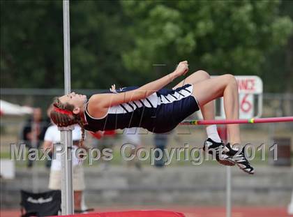 Thumbnail 1 in CIF NS Masters Track & Field Championships (Girls High Jump) photogallery.