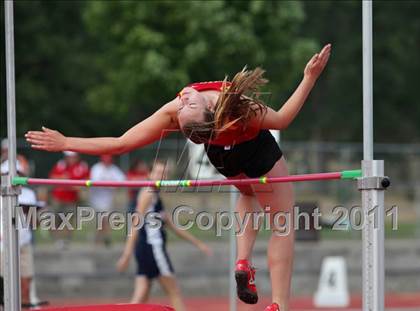 Thumbnail 2 in CIF NS Masters Track & Field Championships (Girls High Jump) photogallery.