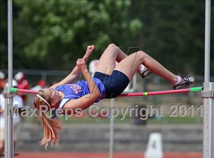 Thumbnail 1 in CIF NS Masters Track & Field Championships (Girls High Jump) photogallery.