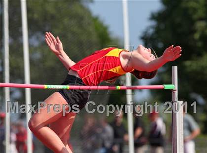 Thumbnail 1 in CIF NS Masters Track & Field Championships (Girls High Jump) photogallery.