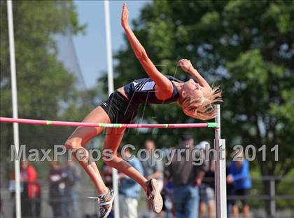 Thumbnail 1 in CIF NS Masters Track & Field Championships (Girls High Jump) photogallery.