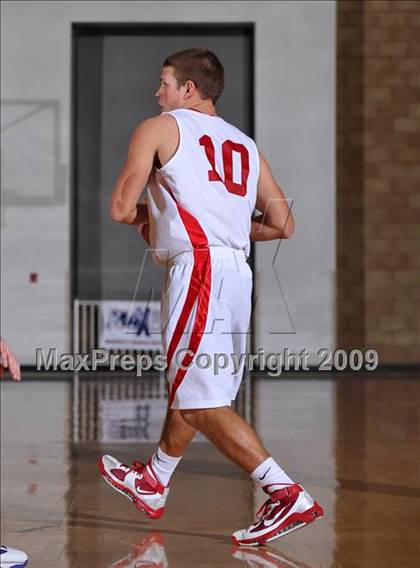 Thumbnail 2 in Cathedral vs The Rock Academy (MaxPreps Holiday Classic) photogallery.