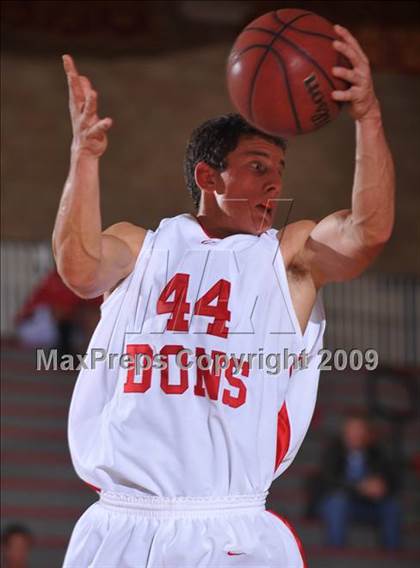 Thumbnail 2 in Cathedral vs The Rock Academy (MaxPreps Holiday Classic) photogallery.