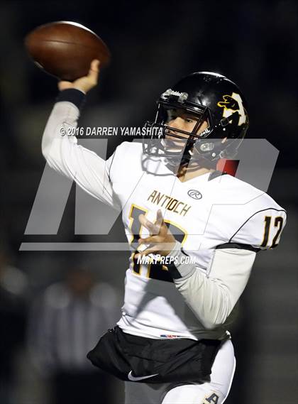 Thumbnail 1 in Monte Vista vs. Antioch (CIF NCS Division 1 Final) photogallery.