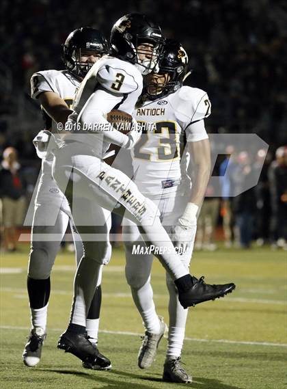 Thumbnail 3 in Monte Vista vs. Antioch (CIF NCS Division 1 Final) photogallery.
