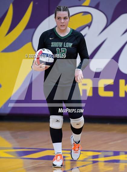 Thumbnail 2 in Benjamin Franklin vs Show Low (AIA 3A Round 1 Playoff) photogallery.