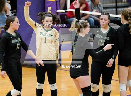 Thumbnail 2 in Benjamin Franklin vs Show Low (AIA 3A Round 1 Playoff) photogallery.