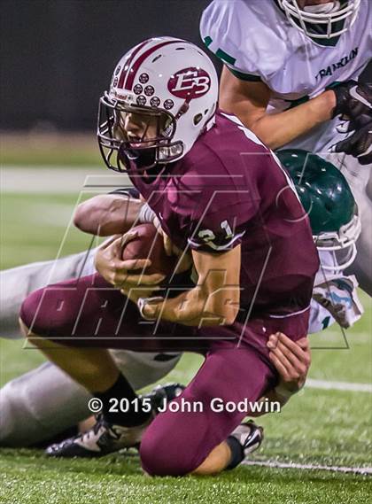 Thumbnail 3 in East Bernard vs. Franklin (UIL 3A Division 2 Semifinal) photogallery.
